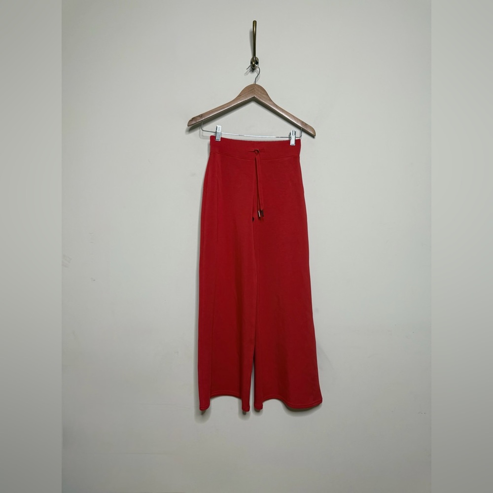 SPANX Air Essentials Wide Leg Pants Red - Picture 3 of 8